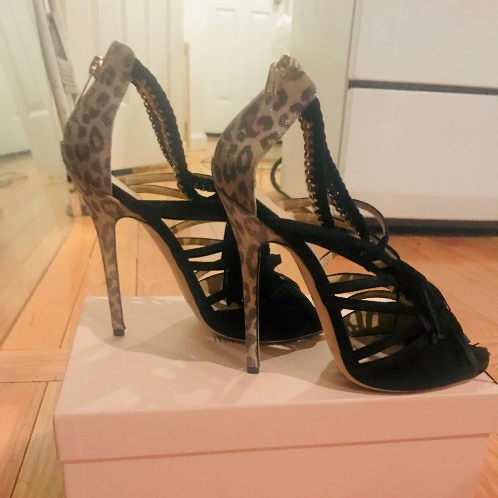 Jimmy Choo flambe fringe heels - Picture 4 of 8